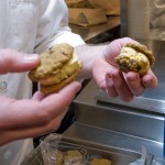 "Hey guys, would you like to try some ice cream cookies?" as a matter of fact, we did have a desire to try some ice cream cookies. The verdict: niiiiiiice.