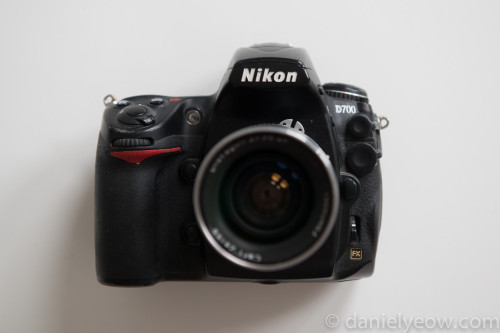 Nikon D700 - Front View