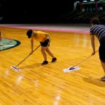 Afterwards, we swept