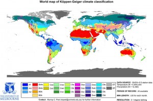 The Earth's climate zones would shift drastically with even a small change in global temperature.