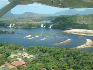 Overlooking Canaima Lagoon