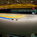 The floor comes together